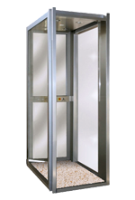 Ascensor unifamiliar modelo cristal Ascensor unifamiliar modelo cristal